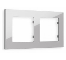 Рамка двухместная Ambrella Volt Techno AF220402