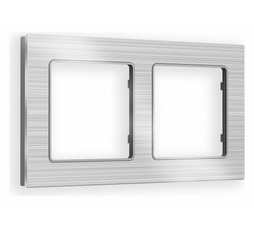 Рамка двухместная Ambrella Volt Platos AF550102