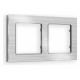 Рамка двухместная Ambrella Volt Platos AF550102