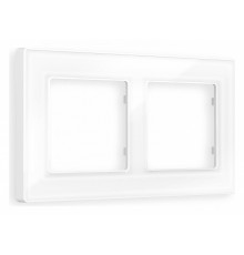 Рамка двухместная Ambrella Volt Arctic AF580102
