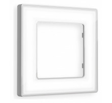 Рамка одноместная Ambrella Volt Arctic AF580131