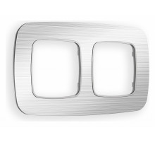 Рамка двухместная Ambrella Volt Radian OF580102