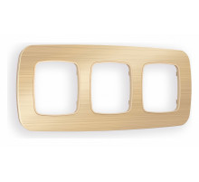 Рамка трехместная Ambrella Volt Radian OF580303