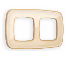 Рамка двухместная Ambrella Volt Coint OF640342