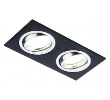 Встраиваемый светильник Ambrella Light Standard Spot A601/2 BK