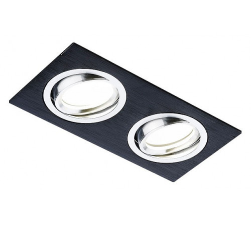 Встраиваемый светильник Ambrella Light Standard Spot A601/2 BK Встраиваемый светильник Ambrella Light Standard Spot A601/2 BK