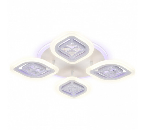 Потолочная светодиодная люстра Ambrella Light Acrylica Ice FA280 Потолочная светодиодная люстра Ambrella Light Acrylica Ice FA280