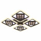 Потолочная светодиодная люстра Ambrella Light Acrylica Ice FA287