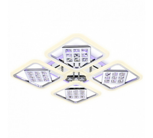Потолочная светодиодная люстра Ambrella Light Acrylica Ice FA288 Потолочная светодиодная люстра Ambrella Light Acrylica Ice FA288