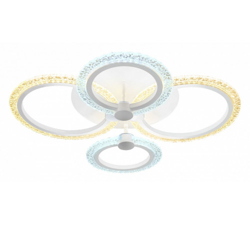 Потолочная светодиодная люстра Ambrella Light Acrylica Original FA4061 Потолочная светодиодная люстра Ambrella Light Acrylica Original FA4061