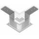 Коннектор угловой Ambrella Light Magnetic 220V GL1039