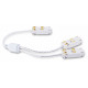 Коннектор питания T-образный Ambrella Light Magnetic 220V GL1113