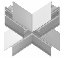 Коннектор X-образный для шинопровода Ambrella Light Magnetic Track System GL3375