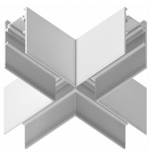 Коннектор X-образный для шинопровода Ambrella Light Magnetic Track System GL3375