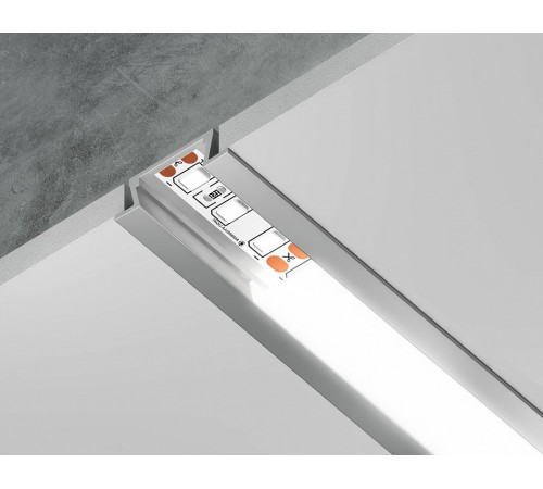 Алюминиевый встраиваемый профиль Ambrella Light Alum Profile GP1001AL