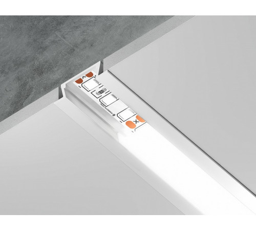 Алюминиевый встраиваемый профиль Ambrella Light Alum Profile GP1001WH Алюминиевый встраиваемый профиль Ambrella Light Alum Profile GP1001WH