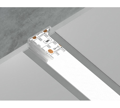 Алюминиевый встраиваемый профиль Ambrella Light Alum Profile GP1200AL Алюминиевый встраиваемый профиль Ambrella Light Alum Profile GP1200AL