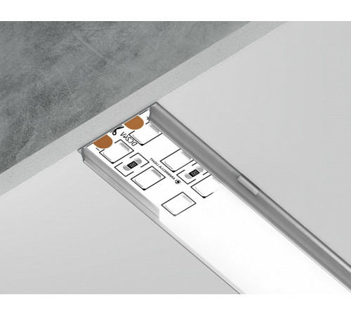 Алюминиевый накладной профиль Ambrella Light Alum Profile GP1500AL Алюминиевый накладной профиль Ambrella Light Alum Profile GP1500AL