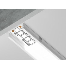 Алюминиевый накладной профиль Ambrella Light Alum Profile GP1700WH