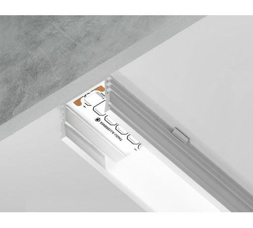 Алюминиевый накладной профиль Ambrella Light Alum Profile GP1750WH Алюминиевый накладной профиль Ambrella Light Alum Profile GP1750WH