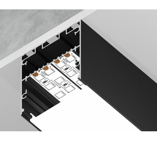Алюминиевый профиль Ambrella Light Profile System GP3050BK