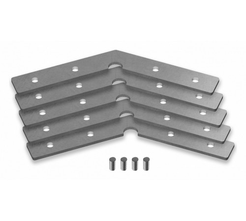 Соединитель угловой (5 шт.) Ambrella Light Profile System GP8054 Соединитель угловой (5 шт.) Ambrella Light Profile System GP8054