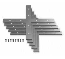 Соединитель Х-образный (5 шт.) Ambrella Light Profile System GP8057