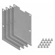 Заглушка (4 шт.) Ambrella Light Alum Profile GP8500