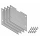 Заглушка (4 шт.) Ambrella Light Alum Profile GP8550