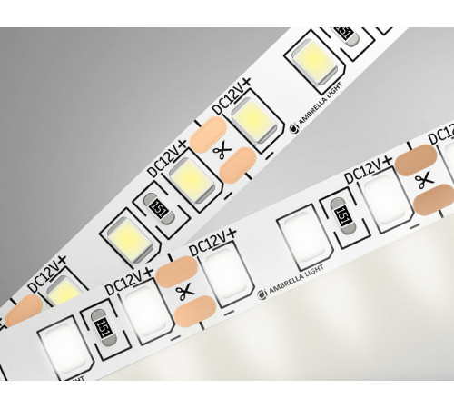 Светодиодная лента Ambrella Light LED Strip 12В 2835 9,6Вт/м 4500K 5м IP20 GS1102