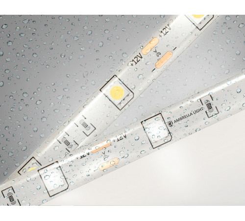 Светодиодная лента Ambrella Light LED Strip 12В 5050 7,2Вт/м 4500K 5м IP65 GS1902 Светодиодная лента Ambrella Light LED Strip 12В 5050 7,2Вт/м 4500K 5м IP65 GS1902