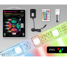 Светодиодная лента Ambrella Light LED Strip 12В 5050 14,4Вт/м RGB 5м IP65 GS2502
