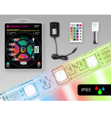 Светодиодная лента Ambrella Light LED Strip 12В 5050 14,4Вт/м RGB 5м IP65 GS2502