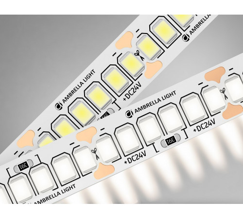 Светодиодная лента Ambrella Light LED Strip 24В 2835 18Вт/м 4500K 5м IP20 GS3302 Светодиодная лента Ambrella Light LED Strip 24В 2835 18Вт/м 4500K 5м IP20 GS3302