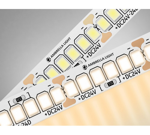 Светодиодная лента Ambrella Light LED Strip 24В 2835 20Вт/м 3000K 5м IP20 GS3401 Светодиодная лента Ambrella Light LED Strip 24В 2835 20Вт/м 3000K 5м IP20 GS3401