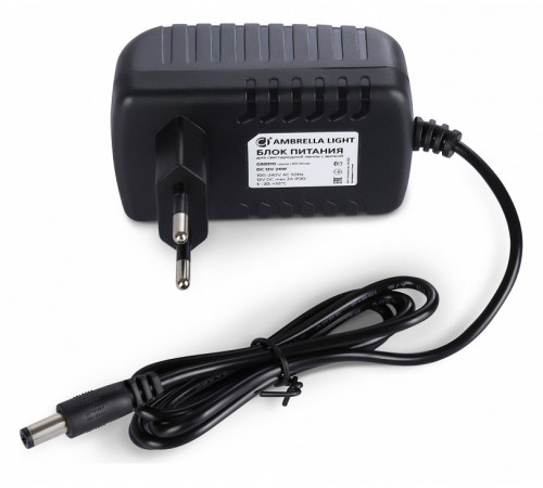 Блок питания Ambrella Light LED Driver 12V 24Вт AC100-240 2A IP20 GS8510 Блок питания Ambrella Light LED Driver 12V 24Вт AC100-240 2A IP20 GS8510