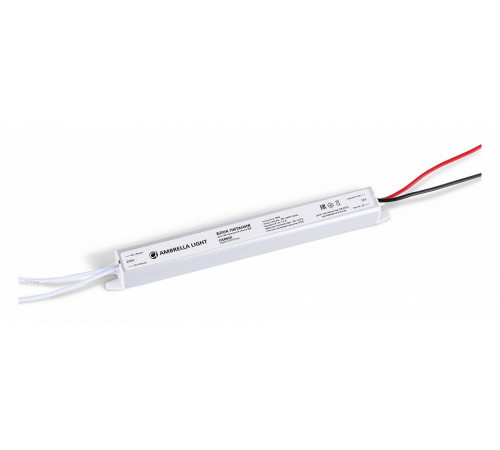 Блок питания Ambrella Light LED Driver 12V 18Вт AC185-260 1.5A IP20 GS8601 Блок питания Ambrella Light LED Driver 12V 18Вт AC185-260 1.5A IP20 GS8601
