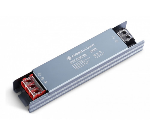 Блок питания Ambrella Light LED Driver 24V 200Вт AC185-260 8.3A IP20 GS8826 Блок питания Ambrella Light LED Driver 24V 200Вт AC185-260 8.3A IP20 GS8826