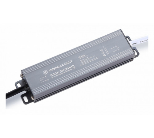 Блок питания Ambrella Light LED Driver 12V 60Вт AC110-220 5A IP67 GS9855 Блок питания Ambrella Light LED Driver 12V 60Вт AC110-220 5A IP67 GS9855