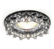Встраиваемый светильник Ambrella Light Crystal K370 BK