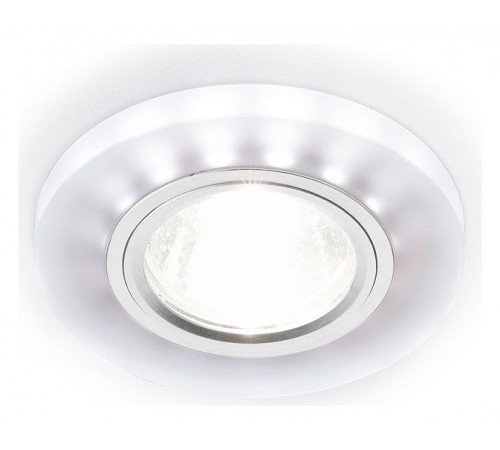 Встраиваемый светодиодный светильник Ambrella Light Led S214 WH/CH/WH Встраиваемый светодиодный светильник Ambrella Light Led S214 WH/CH/WH