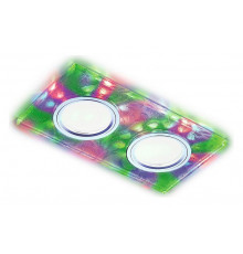 Встраиваемый светодиодный светильник Ambrella Light Led S234/2 W/CH/M