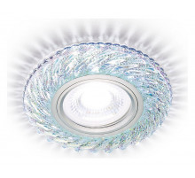 Встраиваемый светодиодный светильник Ambrella Light Led S295 PR/WH