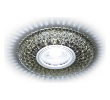 Встраиваемый светодиодный светильник Ambrella Light Led S333 BK/CLD