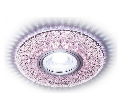Встраиваемый светодиодный светильник Ambrella Light Led S333 PI/CLD Встраиваемый светодиодный светильник Ambrella Light Led S333 PI/CLD