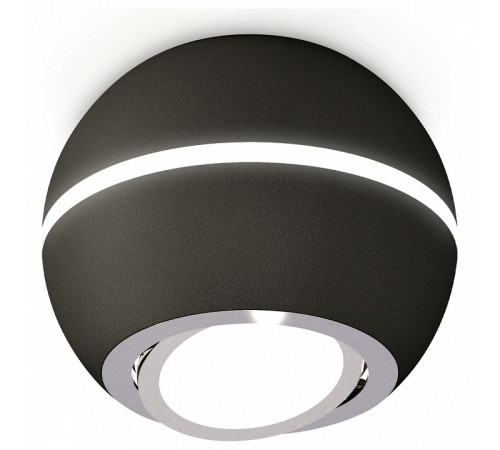 Накладной поворотный светильник с дополнительной подсветкой Ambrella Light Techno XS1102021 (C1102, N7003)