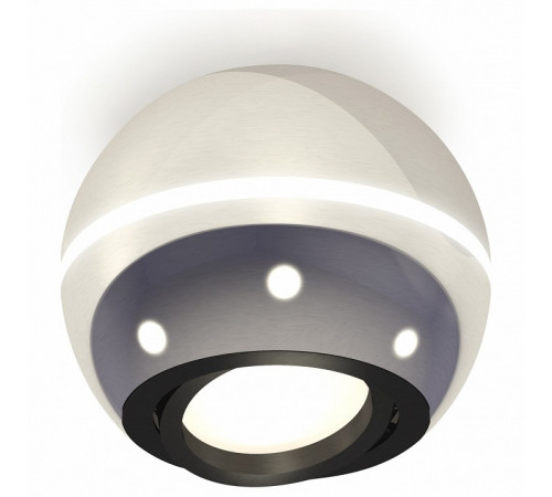 Накладной поворотный светильник с дополнительной подсветкой Ambrella Light Techno XS1104010 (C1104, N7002) Накладной поворотный светильник с дополнительной подсветкой Ambrella Light Techno XS1104010 (C1104, N7002)