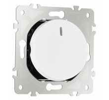 Выключатель одноклавишный проходной Arte Milano 202.33-1.white