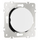 Переключатель одноклавишный перекрестный Arte Milano 202.34-1.white