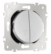 Выключатель жалюзи Arte Milano 202.38-2.silver